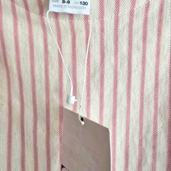 NWT girl kids Zara linen top size 9-10 - Picture 3 of 3